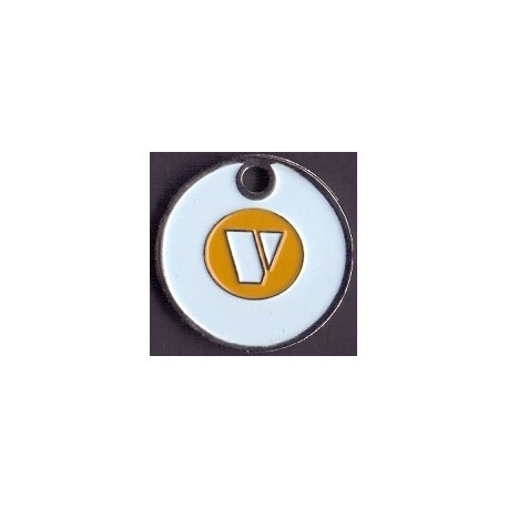 Vognpolet/coincart "Vognpoletter.dk" 10kr./1€ str.