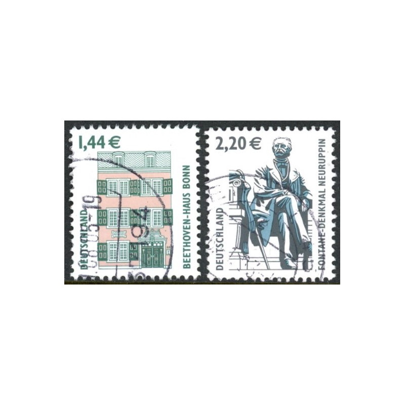 Vesttyskland. 2003.Seværdigheder. AFA nr. 3233-34 **            (o)