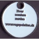 Vognpolet/coincart "Vognpoletter.dk" 10kr./1€ str.