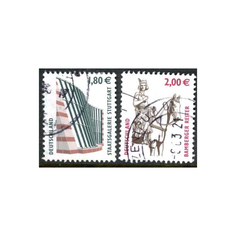 Vesttyskland. 2003. Seværdigheder. AFA nr. 3240-41 **           (o)