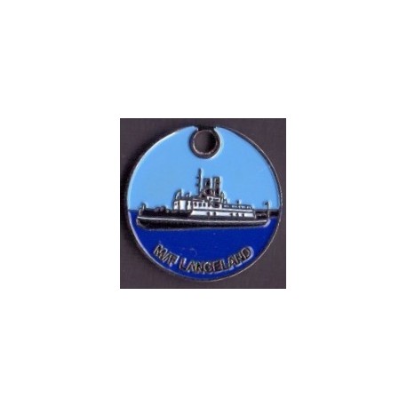 Vognpolet/coincart "MF/ Langeland" 10kr./1€ str.