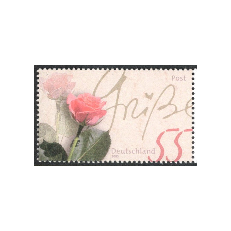 Vesttyskland. 2003. Rosenhilsen. AFA nr. 3244 **          (o)