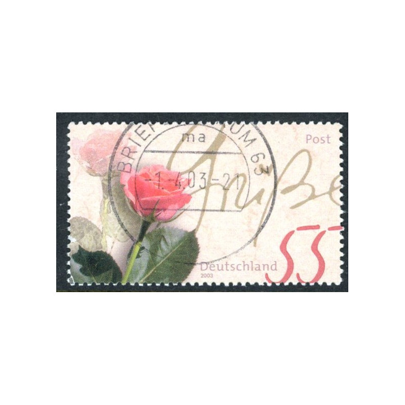 Vesttyskland. 2003. Rosenhilsen. AFA nr. 3244 **          (o)