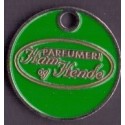 Vognpolet/coincart "Ham & Hende Parfumeri " 10kr./1€ str.