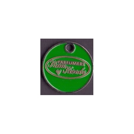Vognpolet/coincart "Ham & Hende Parfumeri " 10kr./1€ str.