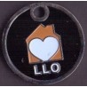 Vognpolet/coincart "LLO Glostrup Afd." 10kr./1€ str.