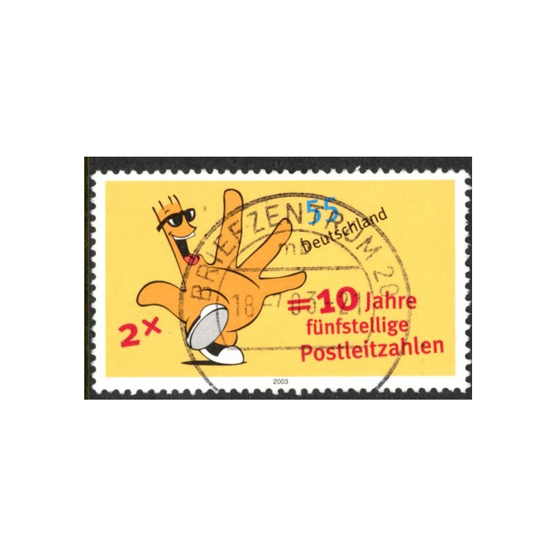 Vesttyskland. 2003. Postkode og Salzachbroen. AFA nr. 3269-70 **        (o)