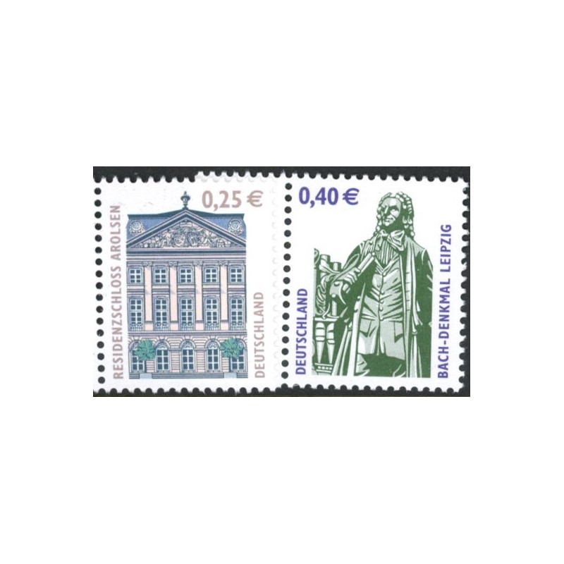 Vesttyskland. 2004. Seværdigheder. AFA nr. 3298-99 **     (o)