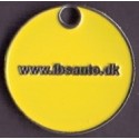 Vognpolet/coincart "Merkonomen/Ibs auto " 10kr./1€ str.