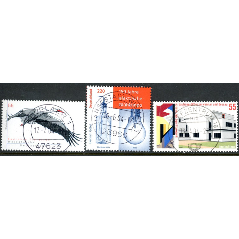 Tyskland. 2004. Truede dyr, Kulturarv, El-Pære. AFA nr. 3317-19 **  (o)