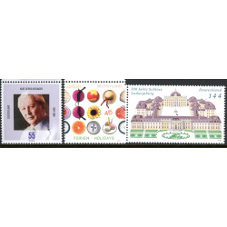 Tyskland. 2004. Kiesinger, Europafrimærke, og Ludwigsburg. AFA nr. 3320-22 **  (o)