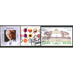Tyskland. 2004. Kiesinger, Europafrimærke, og Ludwigsburg. AFA nr. 3320-22 **  (o)
