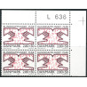1986. Dansk Blindesamfund. AFA nr. 853x i 4-blok **    Stemplet FDC