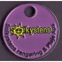 Vognpolet/coincart "Solkystens Rengøring &Pleje" 10kr./1€ str.