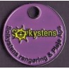 Vognpolet/coincart "Solkystens Rengøring &Pleje" 10kr./1€ str.