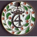 Vognpolet/coincart "Christian 4" 10kr./1€ str.