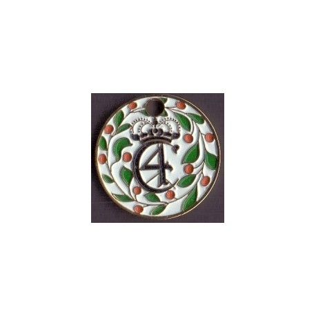 Vognpolet/coincart "Christian 4" 10kr./1€ str.