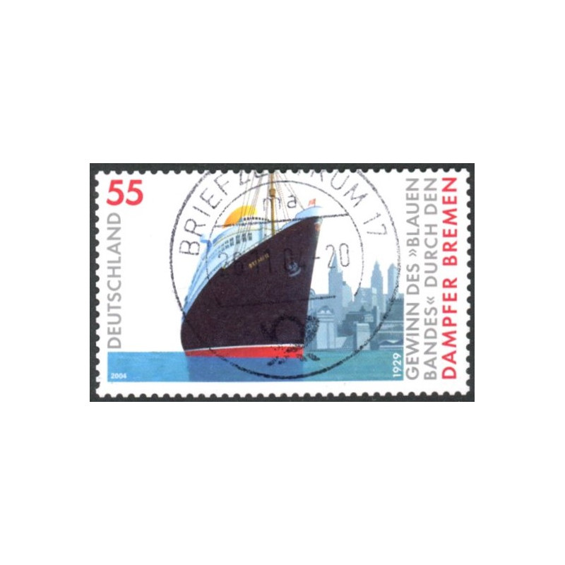Tyskland. 2004. Feuerbach og Damperen Bremen. AFA nr. 3335-36 **                           (o)