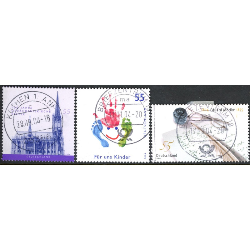 Tyskland. 2004. Speyer, for Børnene og Mörike. AFA nr. 3338-40 **                          (o)