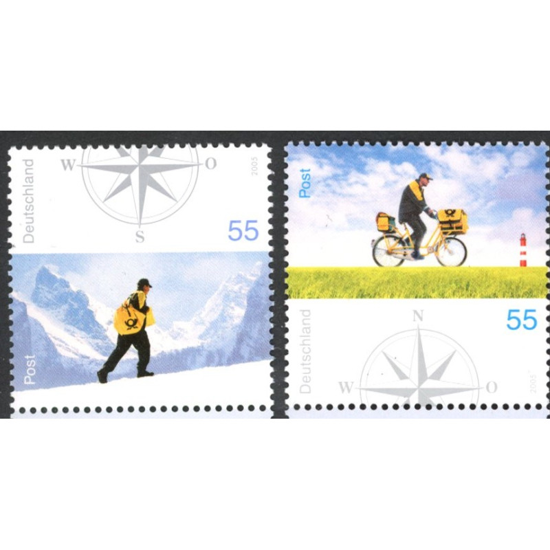 Tyskland. 2005. Post. AFA nr. 3367-68 **              (o)