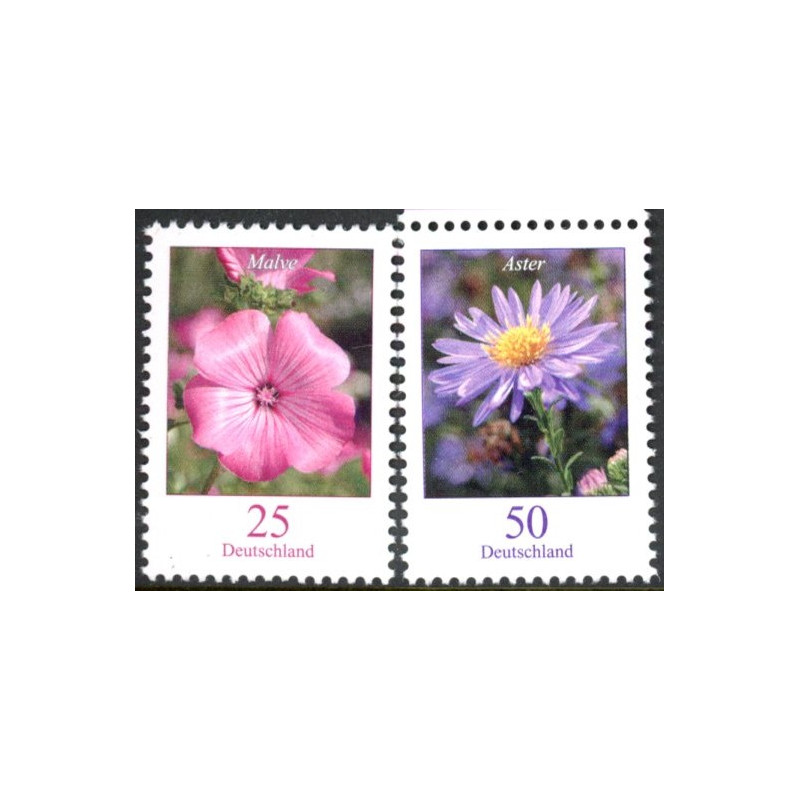 Tyskland. 2005. Blomster. AFA nr. 3381-82 **         (o)