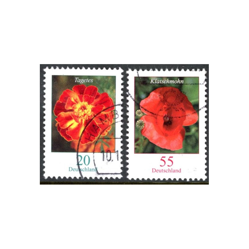 Tyskland. 2005. Blomster. AFA nr. 3390-91 **        (o)