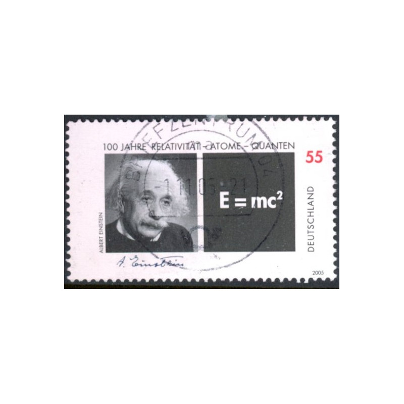 Tyskland. 2005. Albert Einstein. AFA nr. 3394 **        (o)