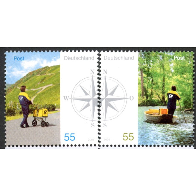 Tyskland. 2005. Post. AFA nr. 3398-99 **        (o)