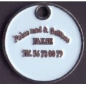 Vognpolet/coincart "Fakse Mad og Grilhus" 10kr./1€ str.