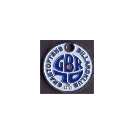 Vognpolet/coincart "Grantoftens Billardklub" 10kr./1€ str.