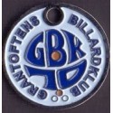 Vognpolet/coincart "Grantoftens Billardklub" 10kr./1€ str.