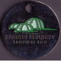 Vognpolet/coincart "Randers Regnskov" 10kr./1€ str.