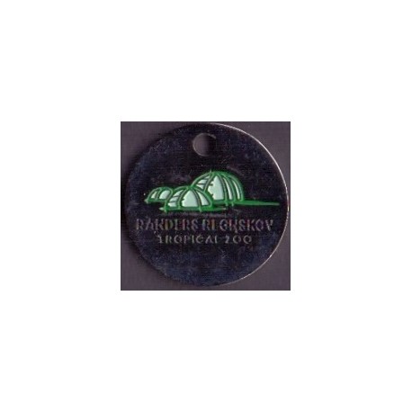 Vognpolet/coincart "Randers Regnskov" 10kr./1€ str.