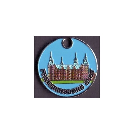 Vognpolet/coincart "Frederiksborg Slot " 20kr./2€ str.