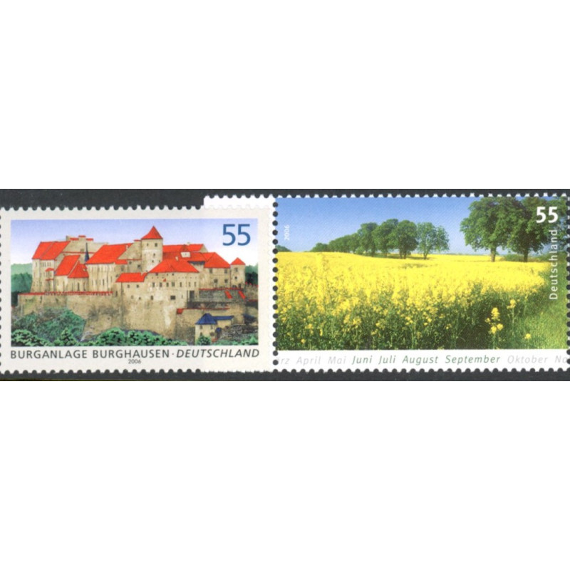 Tyskland. 2006. Tyske Byer og Sommer. AFA nr. 3458-59 **    (o)