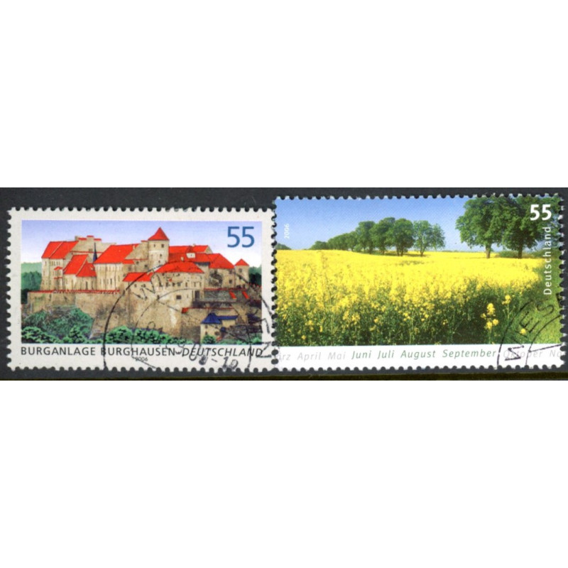 Tyskland. 2006. Tyske Byer og Sommer. AFA nr. 3458-59 **    (o)