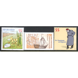 Tyskland. 2006. For børnene, Hansestæderne, og Kaptajnen. AFA nr. 3466-68 **    (o)