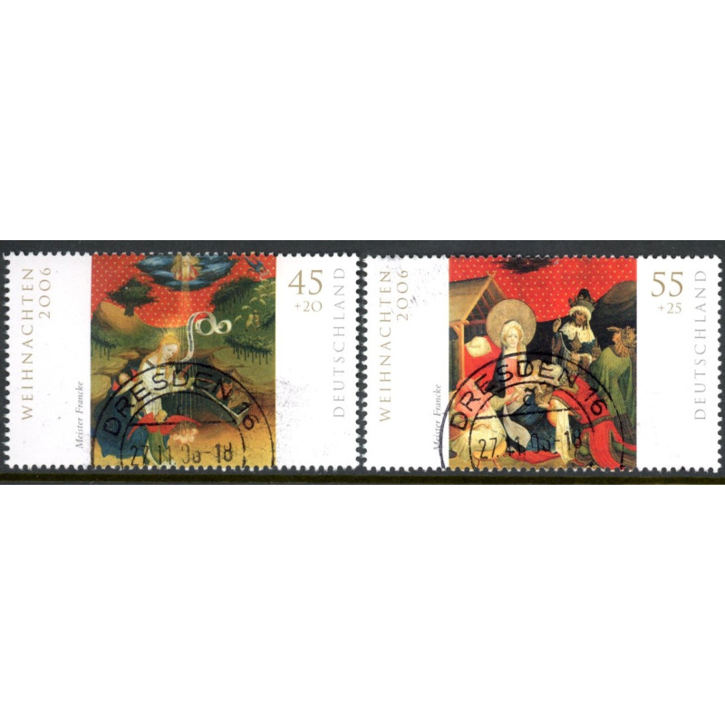 Tyskland. 2006. Julefrimærekr. AFA nr. 3477-78 **   (o)