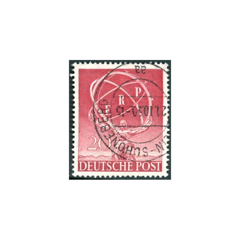 Berlin. 1950. Marshall-planen. AFA nr. 71 ** (o)