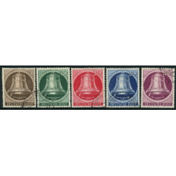 Berlin. 1951. Frihedsklokke I. AFA nr. 75-79 ** (o)