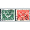 Rige. 1925. Trafikudstilling. AFA nr. 370-71 **   stemplet