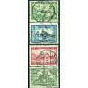 Rige. 1924. Bygningsværker. AFA nr. 364-67 **   st. used reich