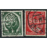 Rige. 1934. Saarafstemning. AFA nr. 539-40 **   stemplet (o)