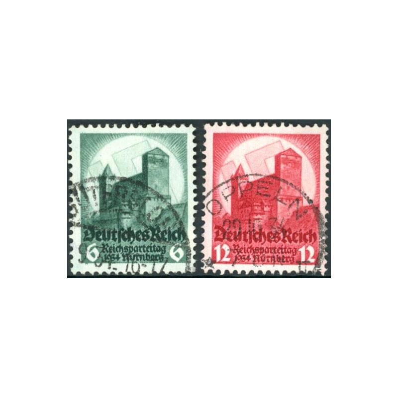 Rige. 1934. Partidag. AFA nr. 541-42 **   stemplet (o)