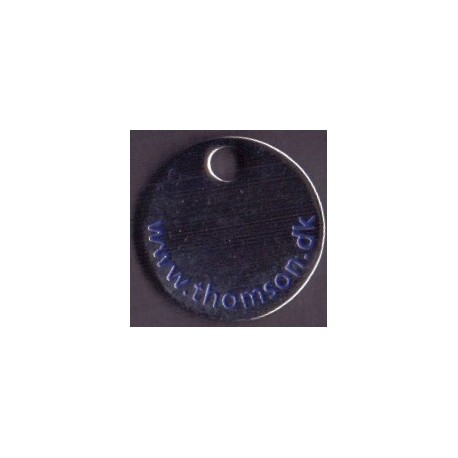 Vognpolet/coincart "www.thomson.dk" 10kr./1€ str.