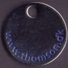 Vognpolet/coincart "www.thomson.dk" 10kr./1€ str.