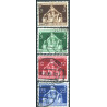 Rige. 1936. International kommunalkongres. AFA nr. 612-15 **  stemplet (o)