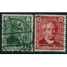 Rige. 1936. Automobiljubilæum. AFA nr. 599-600 **   stemplet (o)