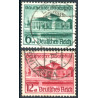Rige. 1938. Gauteater Saarpalz. AFA nr. 668-69 **    stemplet (o)