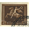 Rige. 1938. Brune bånd. AFA nr. 666 **  stemplet (o)